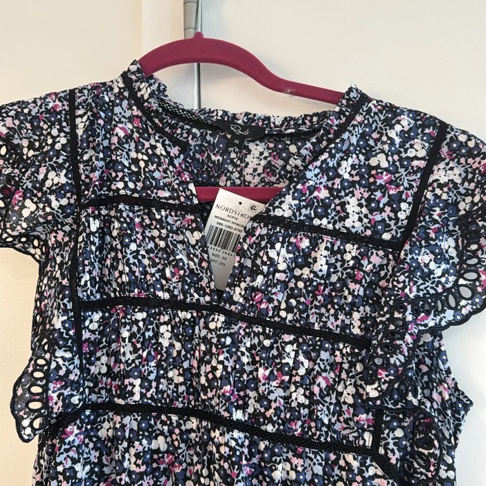 Rails Sofie Embroidered Floral-Print Midi Dress - Picture 7 of 9